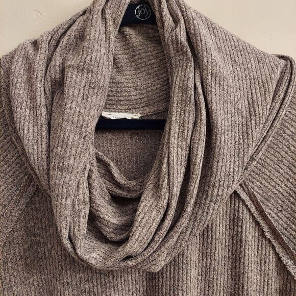 ADORA Ribbed Knit Long Sleeve Cowl Neck Sweater - Picture 4 of 11